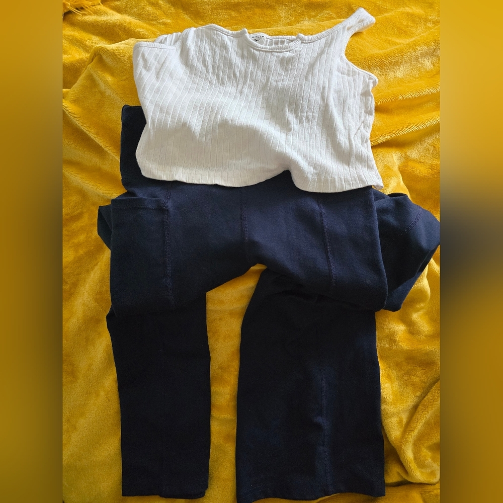 Bally Kids Navy Leggings